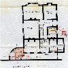 First floor plan of the old vicarage